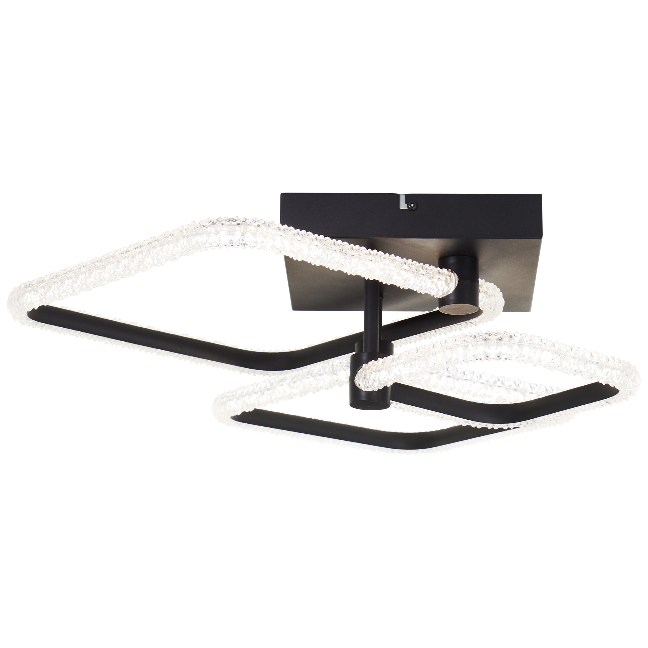 BRILLIANT Deckenleuchte Aydin LED 59x46 cm, 4700 lm, 3000-7000 K, Aluminium, schwarz - Bild 1