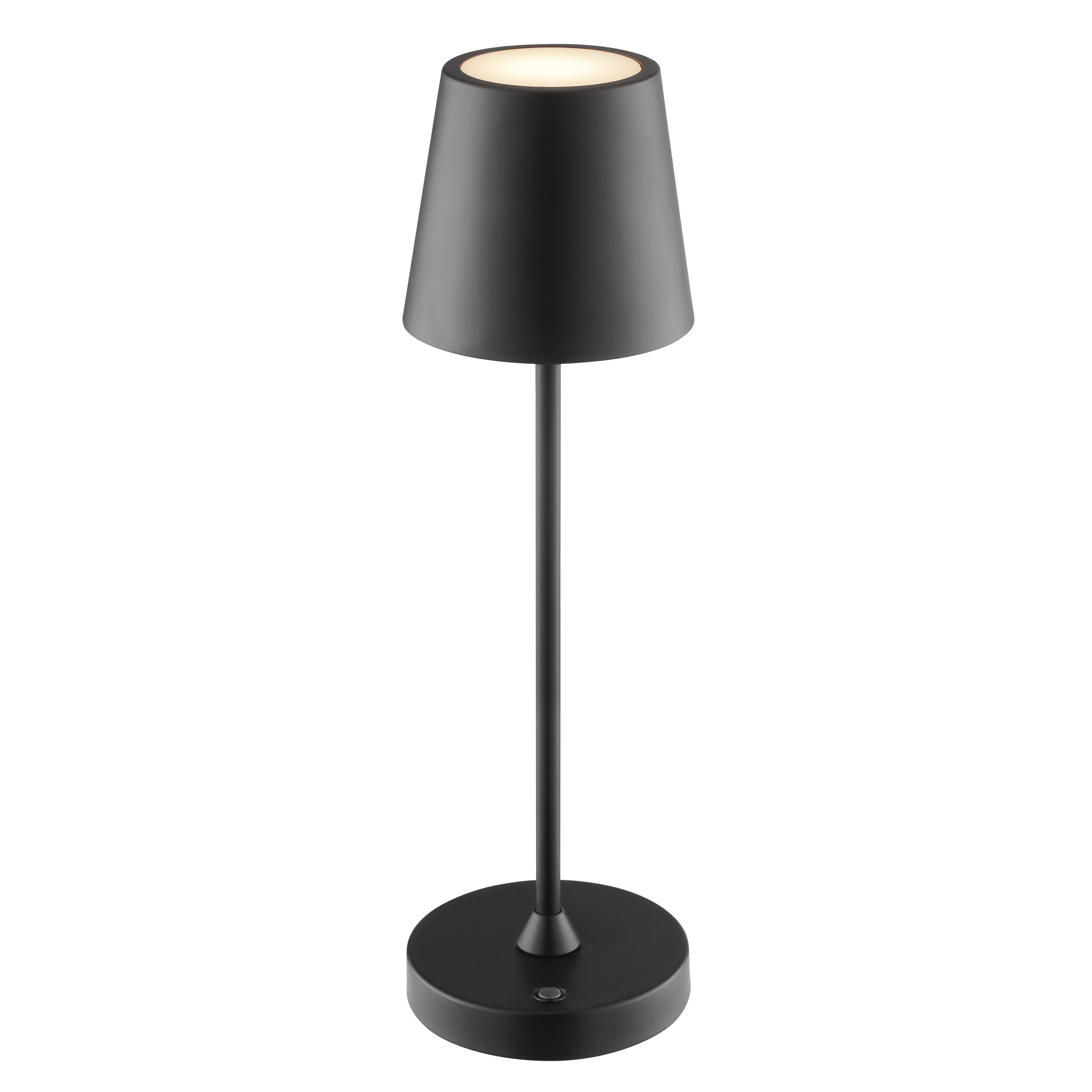 BRILLIANT Tischleuchte Elora LED Akku, 220lm, 2700K, 37 cm, Wireless Charging, schwarz - Bild 1