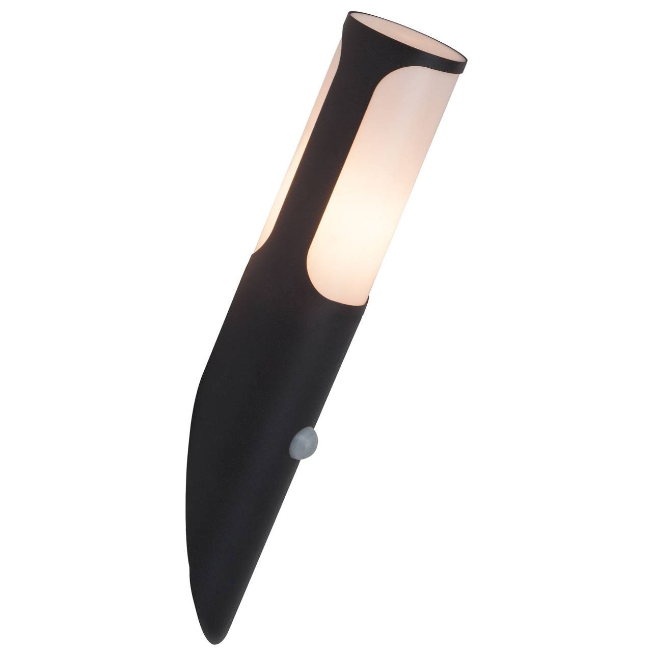 BRILLIANT Lampe Gap Au&szlig;enwandfackel Bewegungsmelder anthrazit | 1x A60, E27, 20W, geeignet f&uuml;r Normallampen (nicht enthalten) | IP-Schutzart: 44 - spritzwassergesch&uuml;tzt - Bild 1