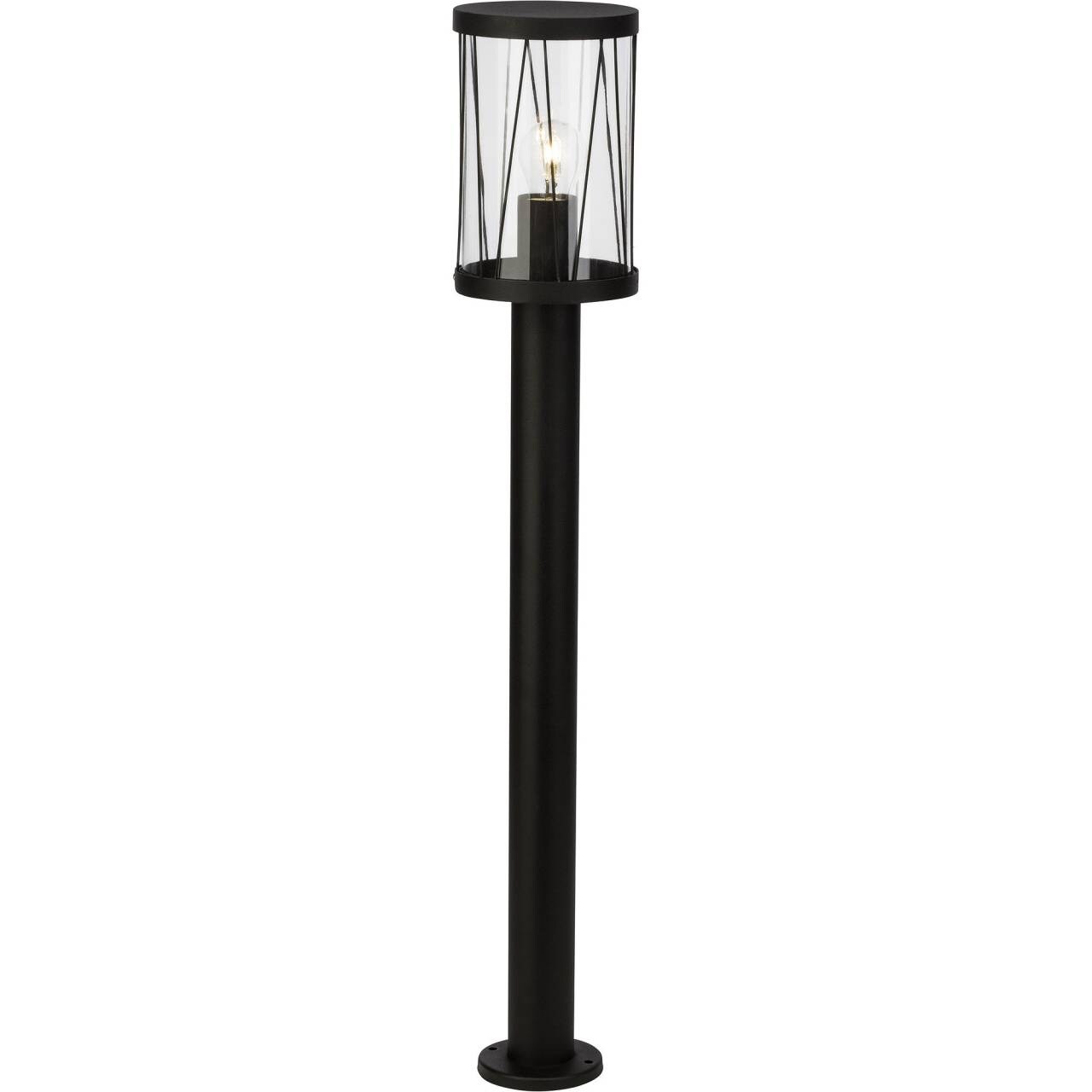 BRILLIANT Lampe Reed Außenstandleuchte schwarz matt   1x A60, E27, 60W, geeignet für Normallampen (nicht enthalten)   IP