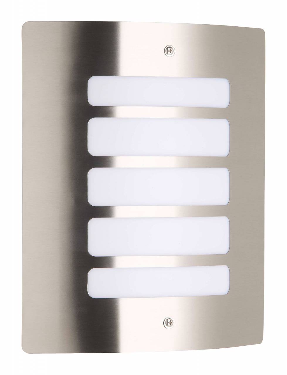 BRILLIANT Lampe Todd Au&szlig;enwandleuchte edelstahl | 1x A60, E27, 60W, geeignet f&uuml;r Normallampen (nicht enthalten) | IP-Schutzart: 44 - spritzwassergesch&uuml;tzt - Bild 1