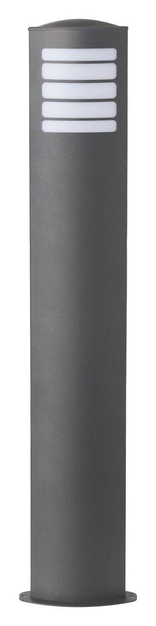 BRILLIANT Lampe Todd Außenstandleuchte anthrazit   1x A60, E27, 20W, geeignet für Normallampen (nicht enthalten)   IP-Schutzart: 44 – spritzwassergeschützt | 04004353121364