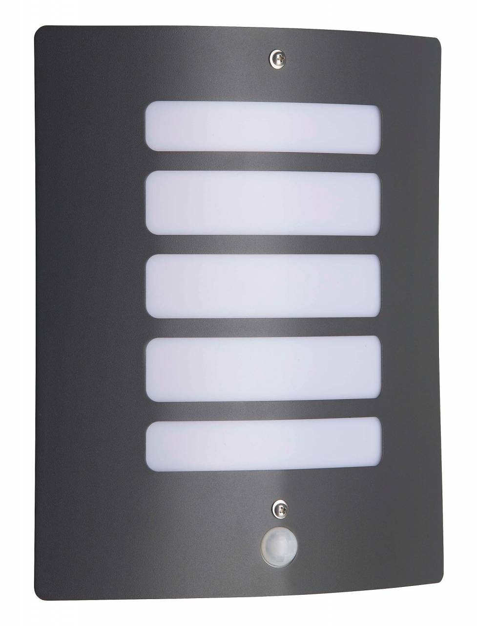 BRILLIANT Lampe Todd Außenwandleuchte Bewegungsmelder anthrazit   1x A60, E27, 60W, geeignet für Normallampen (nicht ent