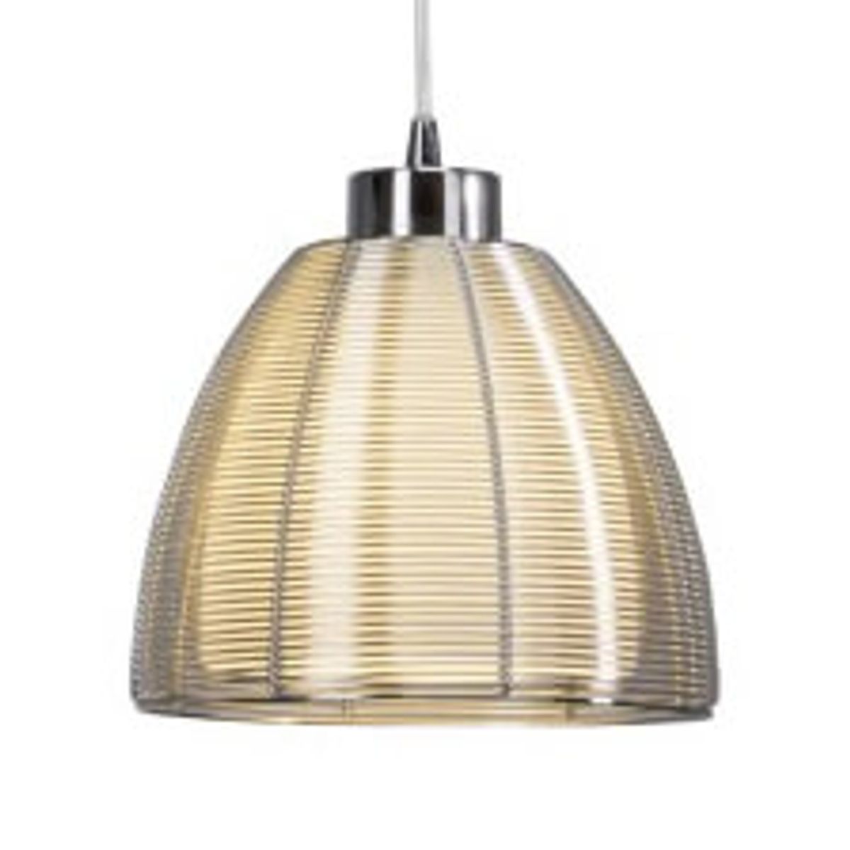 BRILLIANT Lampe Relax Pendelleuchte 3flg chrom/wei&szlig; | 3x A60, E27, 60W, geeignet f&uuml;r Normallampen (nicht enthalten) | Skala A++ bis E | In der H&ouml;he einstellbar / Kabel k&uuml;rzbar - Bild 1