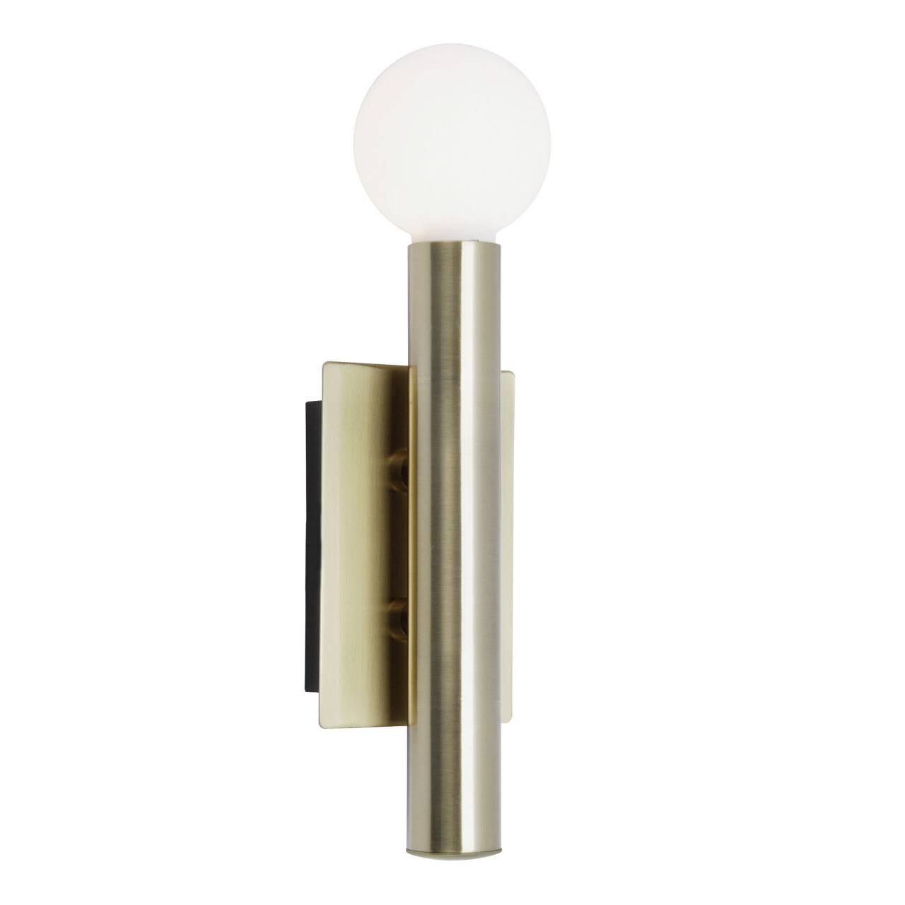 BRILLIANT Lampe Lucky Wandleuchte messing antik | 1x QT14, G9, 18W, geeignet f&uuml;r Stiftsockellampen (nicht enthalten) | F&uuml;r LED-Leuchtmittel geeignet - Bild 1