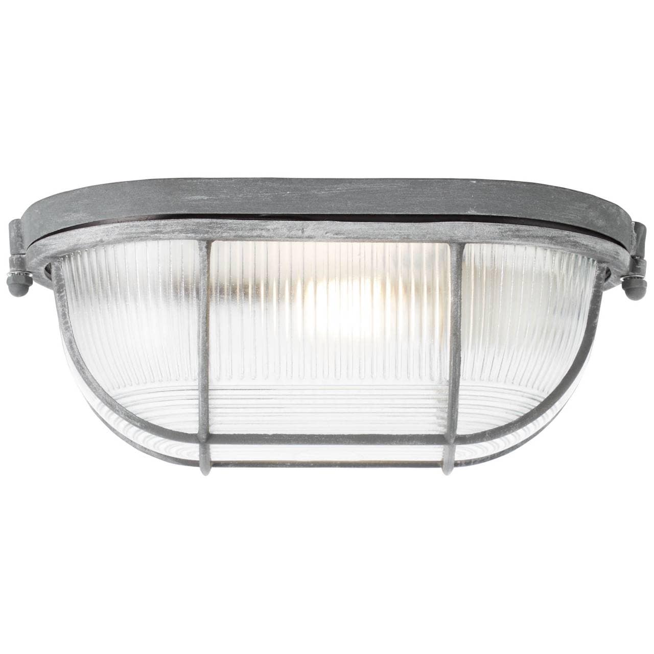 BRILLIANT Lampe Bobbi Wand- und Deckenleuchte 28cm grau Beton | 1x A60, E27, 40W, geeignet f&uuml;r Normallampen (nicht enthalten) | F&uuml;r LED-Leuchtmittel geeignet - Bild 1