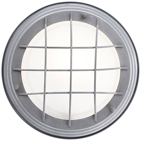 BRILLIANT Lampe Typhoon Wand- und Deckenleuchte 29cm grau Beton/weiß | 1x  A60, E27, 30W, geeignet für Normallampen (nicht enthalten) | Für  LED-Leuchtmittel geeignet online kaufen bei Netto