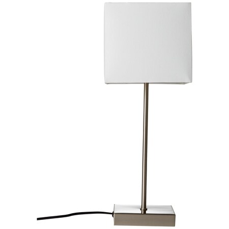 BRILLIANT Lampe Aglae Tischleuchte Touchschalter weiß | 1x D45, E14, 40W,  geeignet für Tropfenlampen (nicht enthalten) | Mit An/Aus-Touchschalter  online kaufen bei Netto