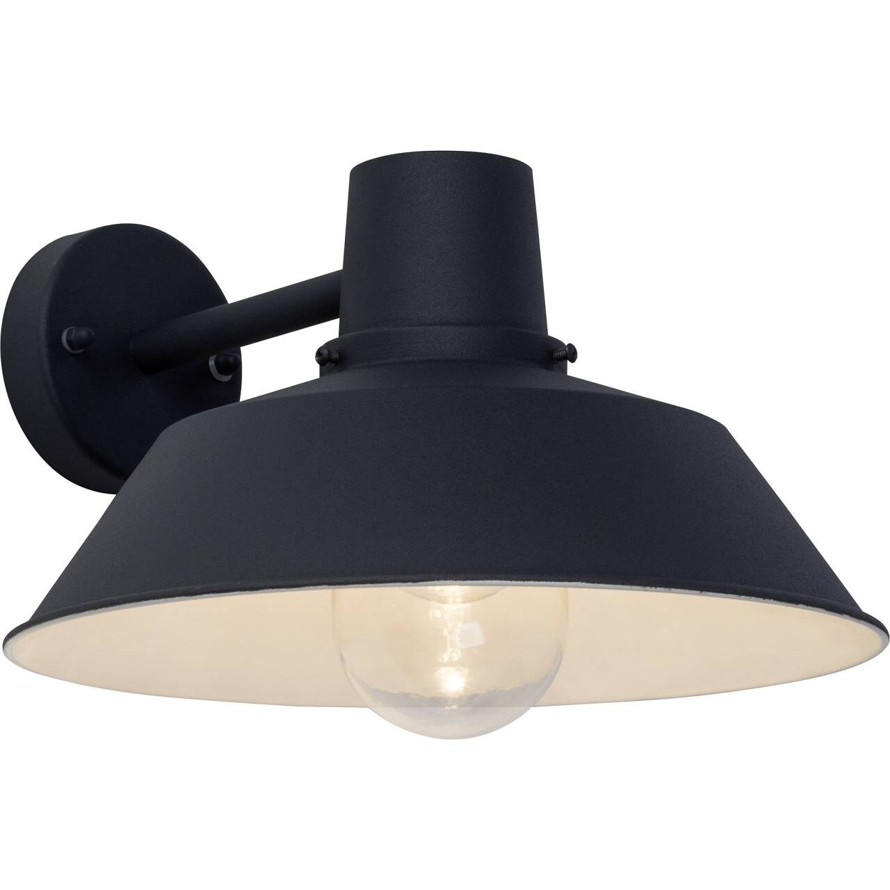 BRILLIANT Lampe Humphrey Au&szlig;enwandleuchte h&auml;ngend anthrazit | 1x A60, E27, 60W, geeignet f&uuml;r Normallampen (nicht enthalten) | IP-Schutzart: 44 - spritzwassergesch&uuml;tzt - Bild 1