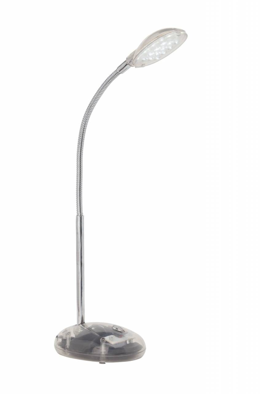 BRILLIANT Lampe Timmi LED Tischleuchte transparent   1x 2W LED integriert, (100lm, 6000K)   Mit Druckschalter an der Basis | 04004353174568