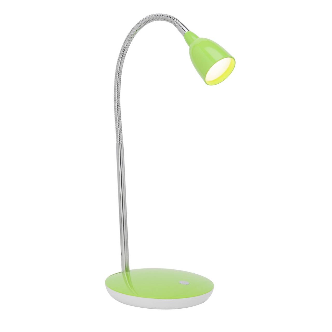 BRILLIANT Lampe Anthony LED Tischleuchte eisen/gr&uuml;n | 1x 2.4W LED integriert, (200lm, 3000K) | Mit Druckschalter an der Basis - Bild 1
