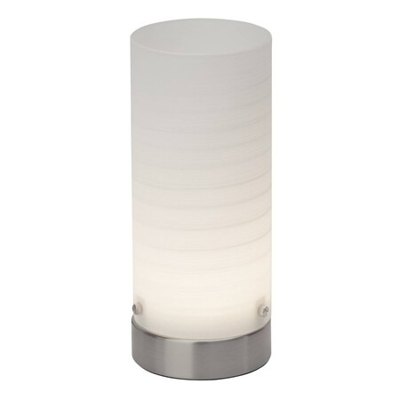 BRILLIANT Lampe Daisy LED Tischleuchte eisen/weiß | 1x 4.5W LED integriert,  (280lm, 3000K) | Mit Schnurzwischenschalter online kaufen bei Netto | Tischlampen