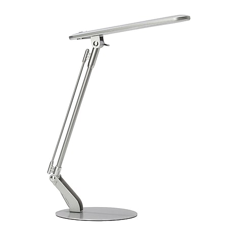 BRILLIANT Lampe Brendan LED Schreibtischleuchte titan | 1x 6W LED integriert  (SMD), (680lm, 4100K) | Druckschalter am Kopf online kaufen bei Netto