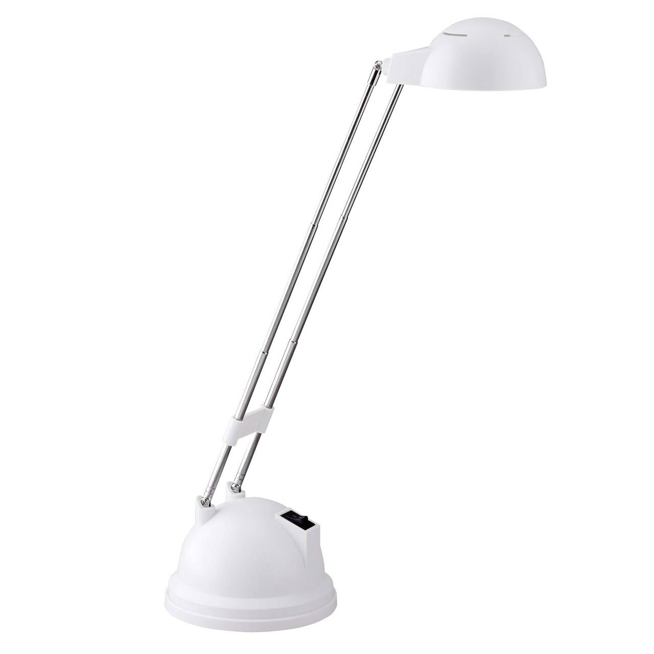 BRILLIANT Lampe Katrina LED Tischleuchte wei&szlig; | 1x 5.7W LED integriert (SMD), (600lm, 2700K) | Mit Kippschalter / Kopf schwenkbar - Bild 1
