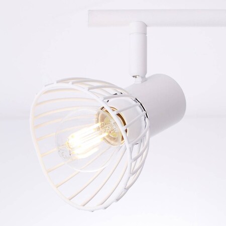 BRILLIANT Lampe Elhi Spotrohr | 40W, online D45, Tropfenlampen | weiß geeignet (nicht 2x Netto enthalten) kaufen E14, bei schwenkbar für Köpfe 2flg