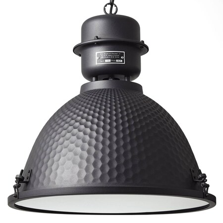 BRILLIANT Lampe Kiki Pendelleuchte 48cm schwarz korund | 1x A60, E27, 60W,  geeignet für Normallampen (nicht enthalten) | Kette ist kürzbar online  kaufen bei Netto | Pendelleuchten