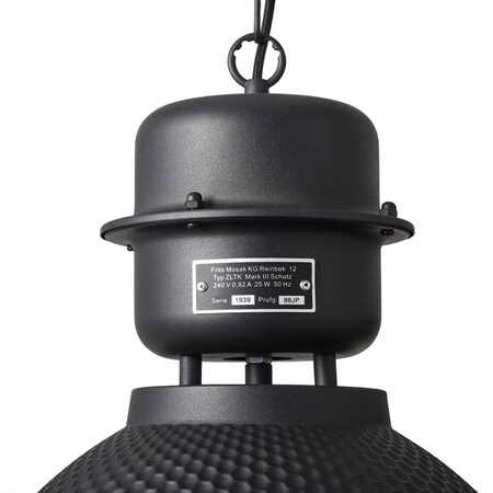 BRILLIANT Normallampen | kaufen Netto 60W, bei Kiki (nicht schwarz online ist Lampe 48cm korund 1x Kette geeignet kürzbar enthalten) für Pendelleuchte E27, | A60,