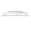 BRILLIANT Lampe Dinos LED Deckenleuchte 44cm weiß-silber | 1x 24W LED  integriert, (2460lm, 3000-6000K) | Stufenlos dimmbar / Steuerbar über  Fernbedienung online kaufen bei Netto