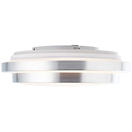 BRILLIANT Lampe Vilma LED Deckenleuchte 41cm weiß-silber | 1x 24W LED  integriert, (2460lm, 3000-6000K) | Stufenlos dimmbar / Steuerbar über  Fernbedienung online kaufen bei Netto