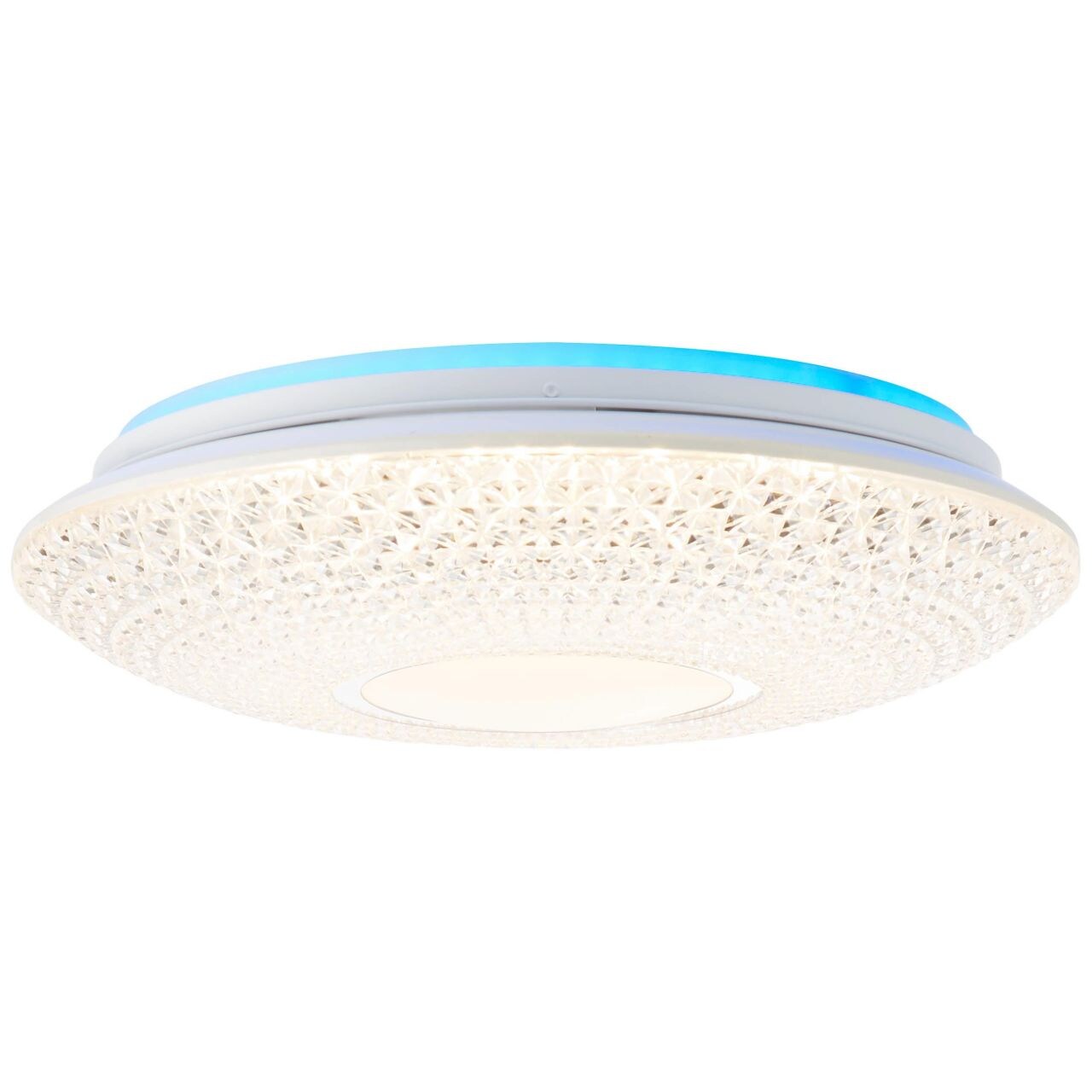 BRILLIANT Lampe Lucian LED Deckenleuchte 41cm weiß   1x 24W LED integriert, (2460lm, 3000-6000K)   Stufenlos dimmbar / Steuerbar über Fernbedienung | 04004353360008