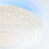 BRILLIANT Lampe Lucian LED Deckenleuchte 41cm weiß | 1x 24W LED integriert,  (2460lm, 3000-6000K) | Stufenlos dimmbar / Steuerbar über Fernbedienung  online kaufen bei Netto