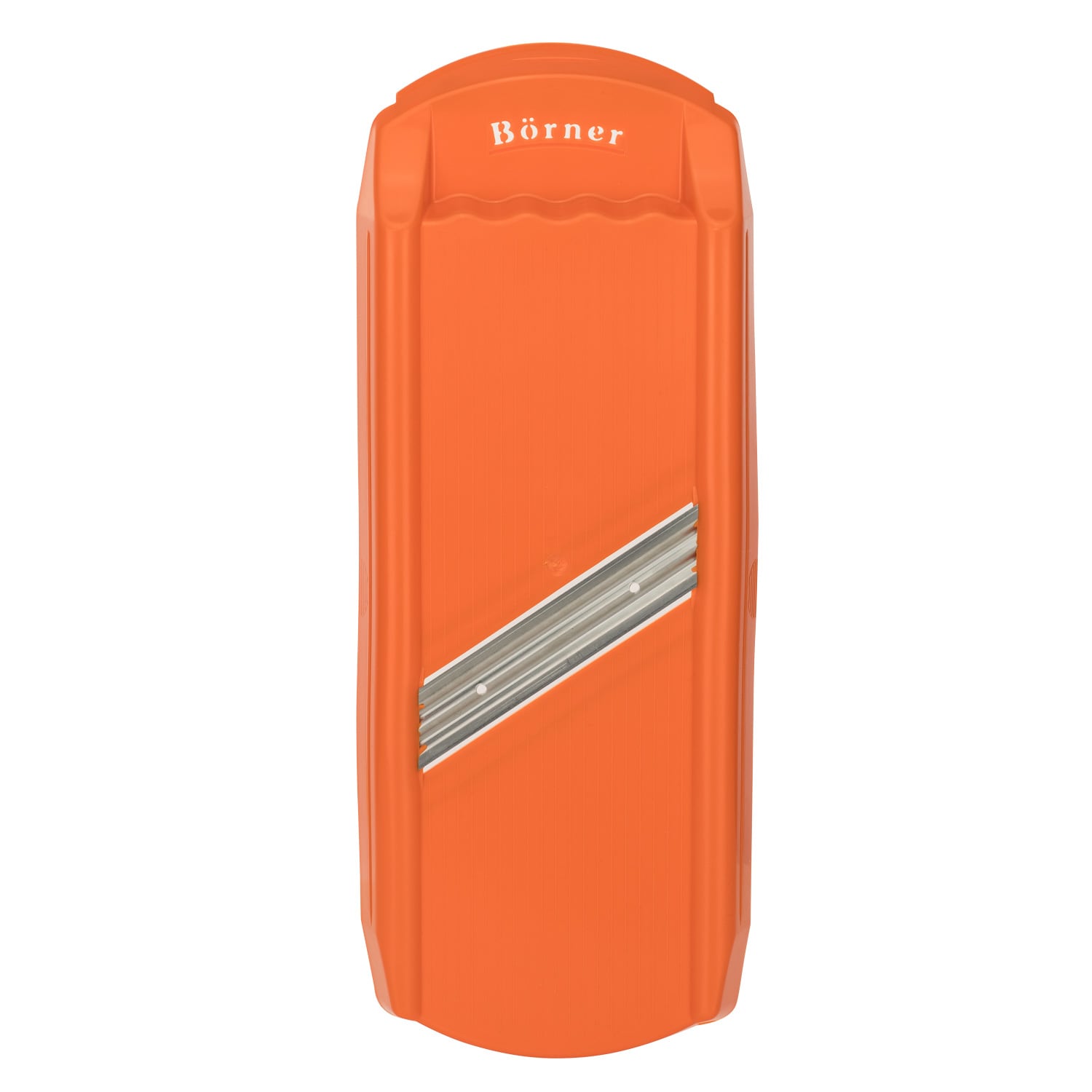 B&ouml;rner Scheibenschneider orange Krauthobel Gurkenschneider Tomatenschneider Kartoffelschneider Gem&uuml;sehobel Gem&uuml;seschneider Gem&uuml;sereibe - Bild 1