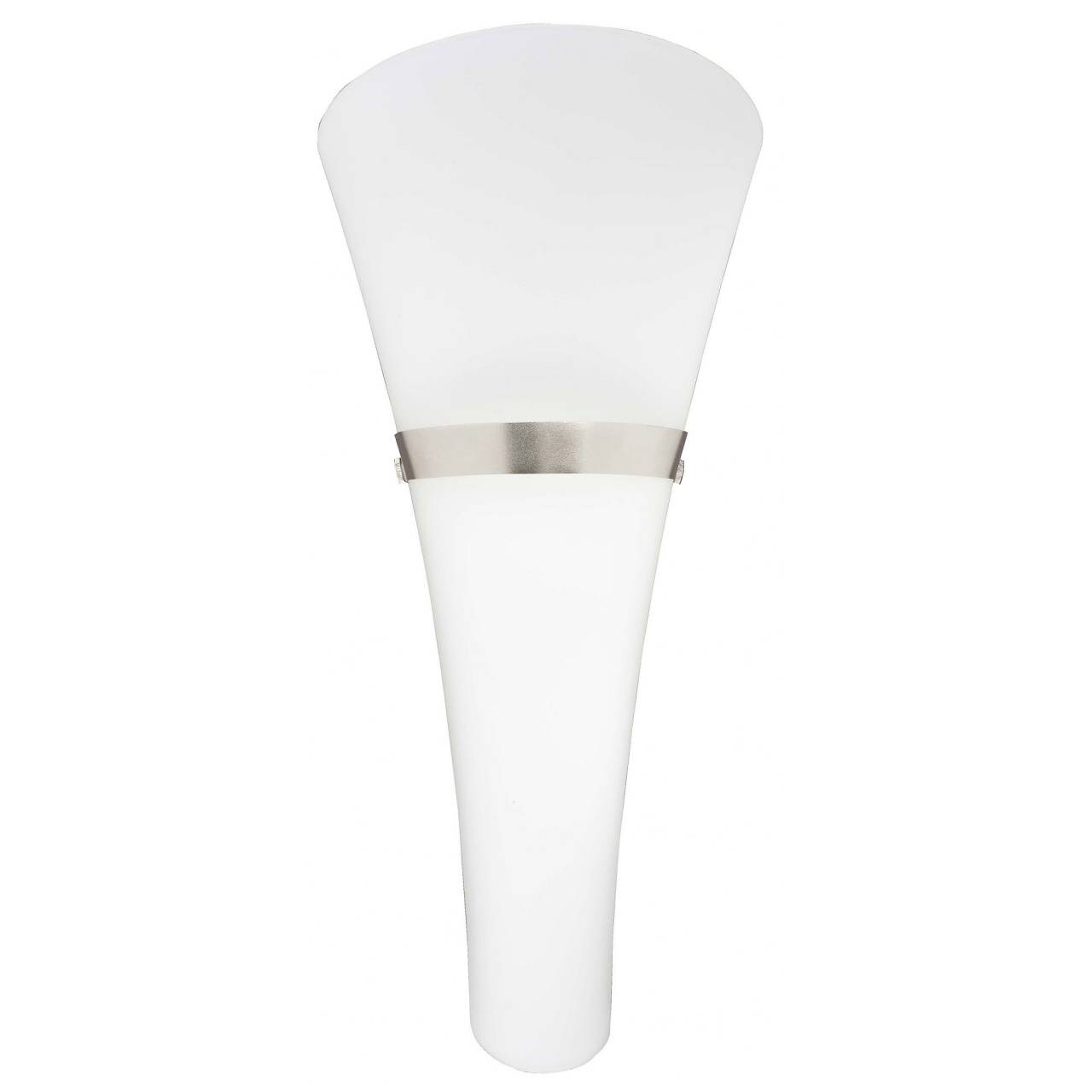 BRILLIANT Lampe Kyra Wandleuchte eisen/wei&szlig; | 1x A60, E27, 60W, g.f. Normallampen n. ent. | F&uuml;r LED-Leuchtmittel geeignet | Dimmbar bei Verwendung geeigneter Leuchtmittel - Bild 1