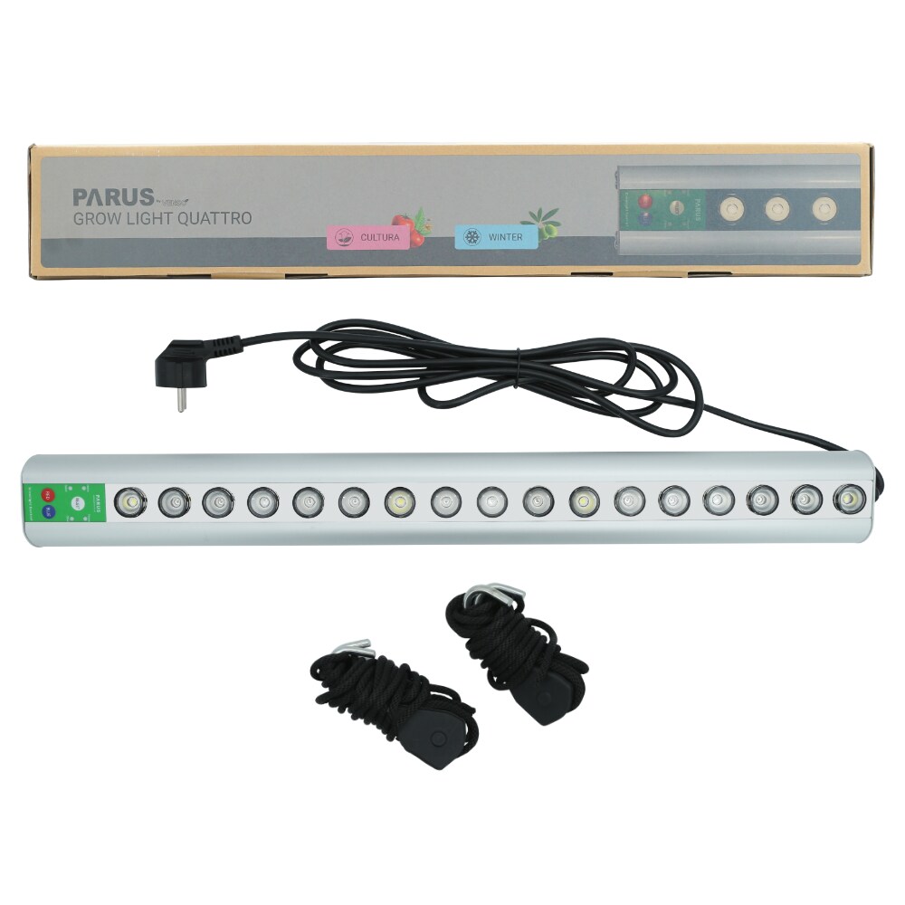 GrowLight Quattro - Parus by Venso LED Pflanzenlampe 35W, Anzuchtlampe LED Pflanzenlampe Vollspektrum, &Uuml;berwinterung Venso Ecosolutions Pflanzen Licht, Pflanzenlampe Anzucht, Pflanzenlicht LED - Bild 1