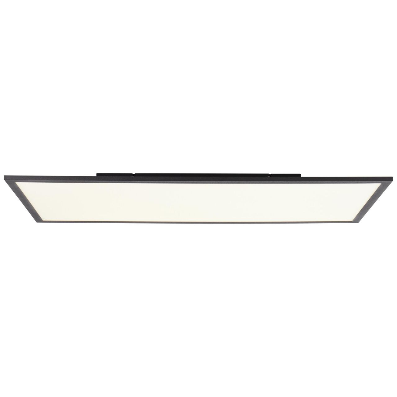 BRILLIANT Lampe, Jacinda LED Deckenaufbau-Paneel 80x40cm sand schwarz, 1x LED integriert, 37W LED integriert, (3800lm, 2700-6200K), &Uuml;ber Fernbedienung steuerbar / dimmbar - Bild 1
