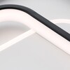 BRILLIANT Lampe, online LED 40x40cm bei kaufen LED 41.4W integriert, langlebig LED-Einsatz integriert, weiß/schwarz, durch 1x LED Energiesparend Deckenleuchte 3000K), und Cava Netto (5373lm