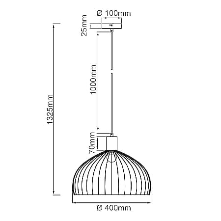 BRILLIANT Lampe, Blacky Pendelleuchte 40cm schwarz matt, 1x A60, E27, 40W,  Kabel kürzbar / in der Höhe einstellbar online kaufen bei Netto