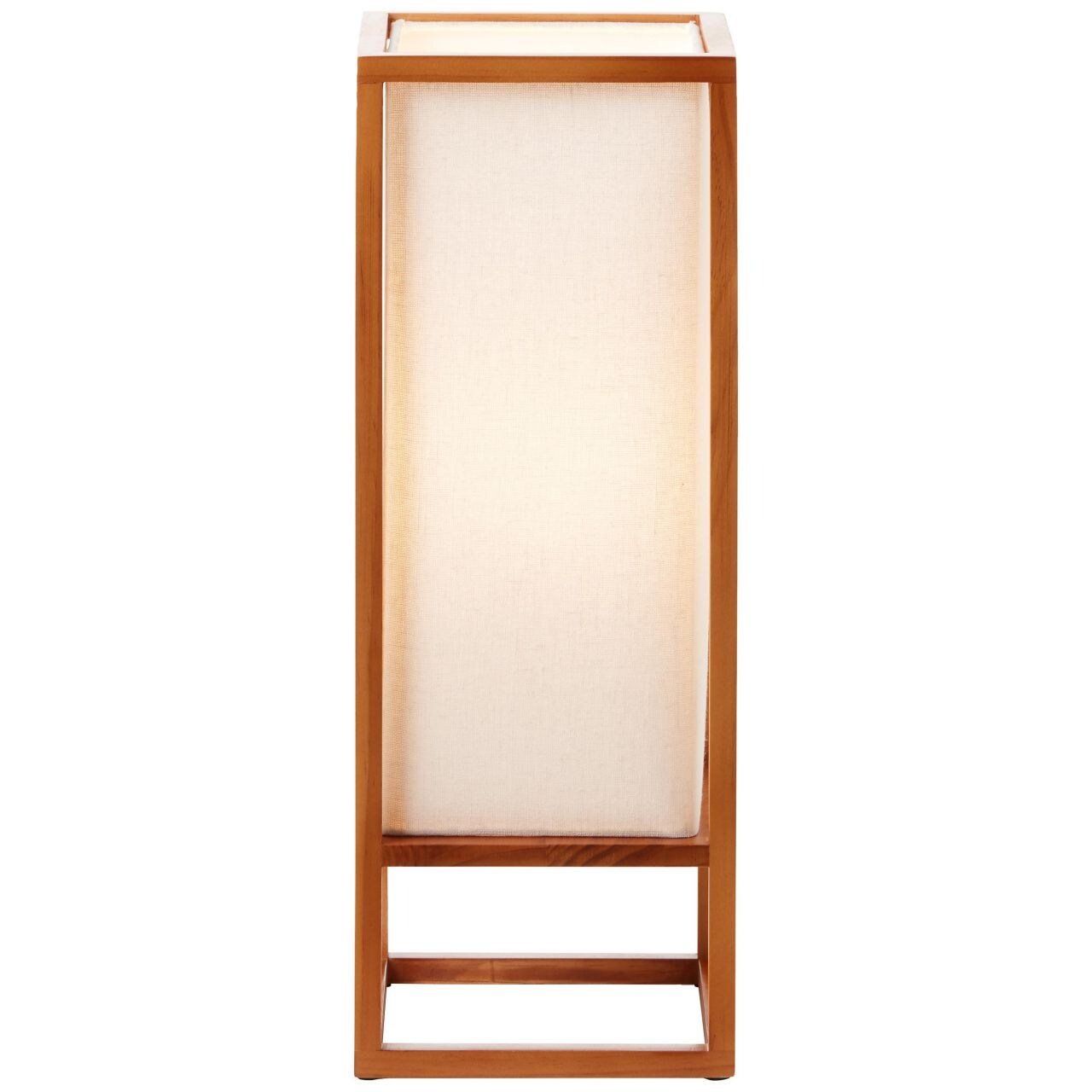 BRILLIANT Lampe, Seaside Tischleuchte 53cm natur/wei&szlig;, 1x A60, E27, 40W, Mit Schnurzwischenschalter - Bild 1