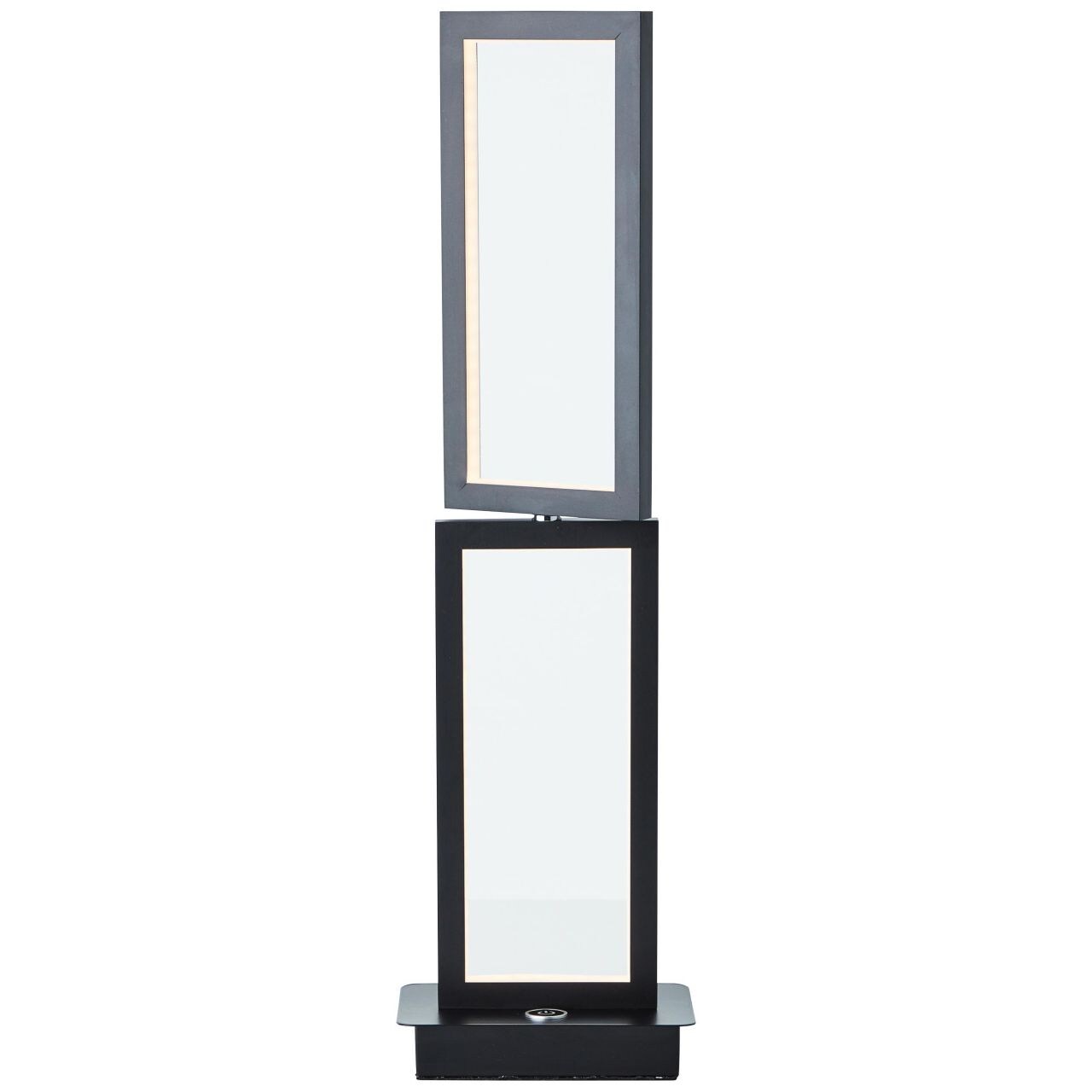 BRILLIANT Lampe, Ranut LED Tischleuchte 2flg schwarz, 2x LED integriert, 9W LED integriert, (1000lm, 3000K), Mit 3-Stufen-Touchdimmer | 04004353394911