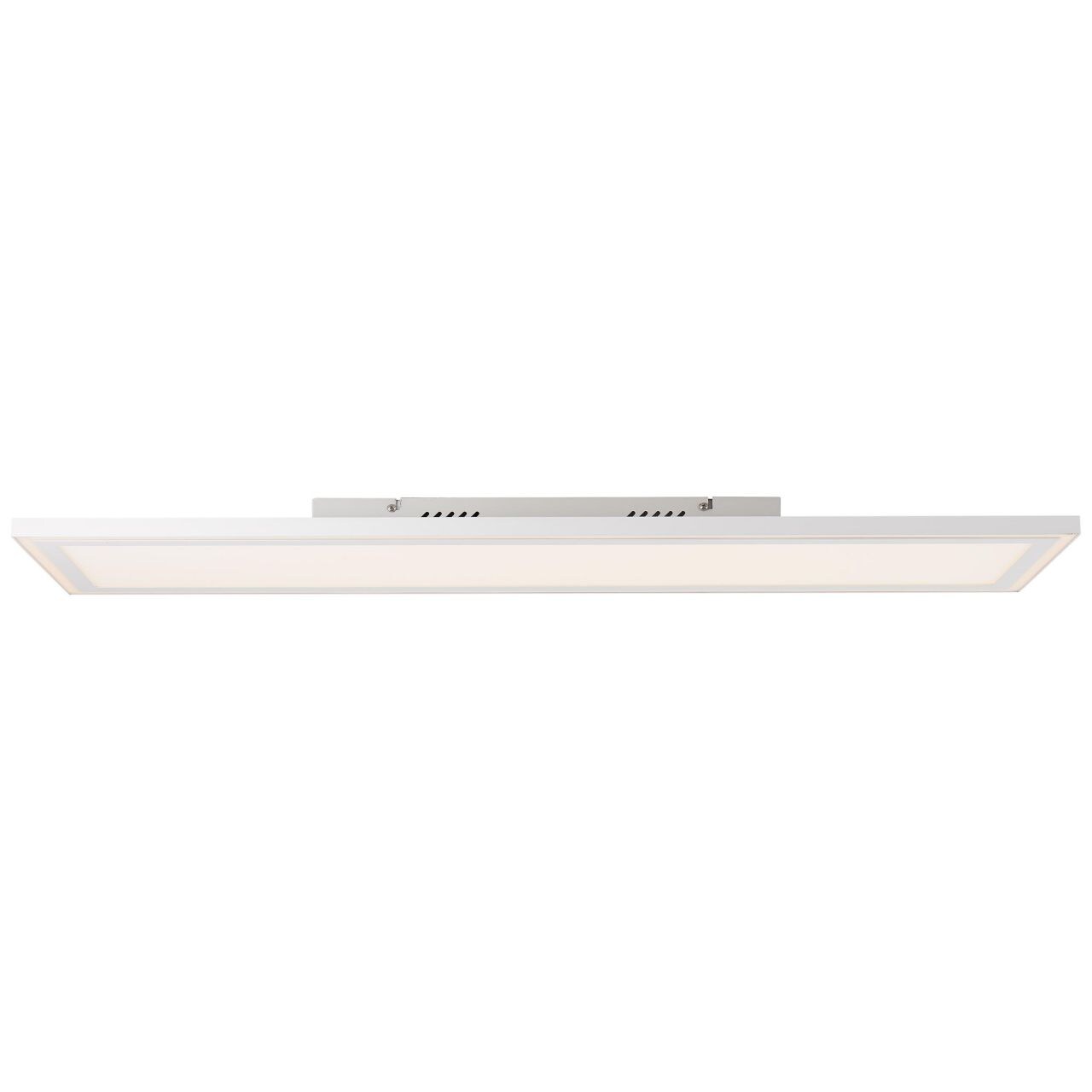 BRILLIANT Lampe, Laurice LED Deckenaufbau-Paneel 100x25cm weiß, 1x LED integriert, 24W LED integriert, (2600lm, 2700-6500K), Stufenlos dimmbar | 04004353397066