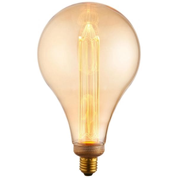 BRILLIANT Lampe | LED-Normallampe A148 XL Filament E27 2,5W 120lm 2300K bernstein | - Bild 1