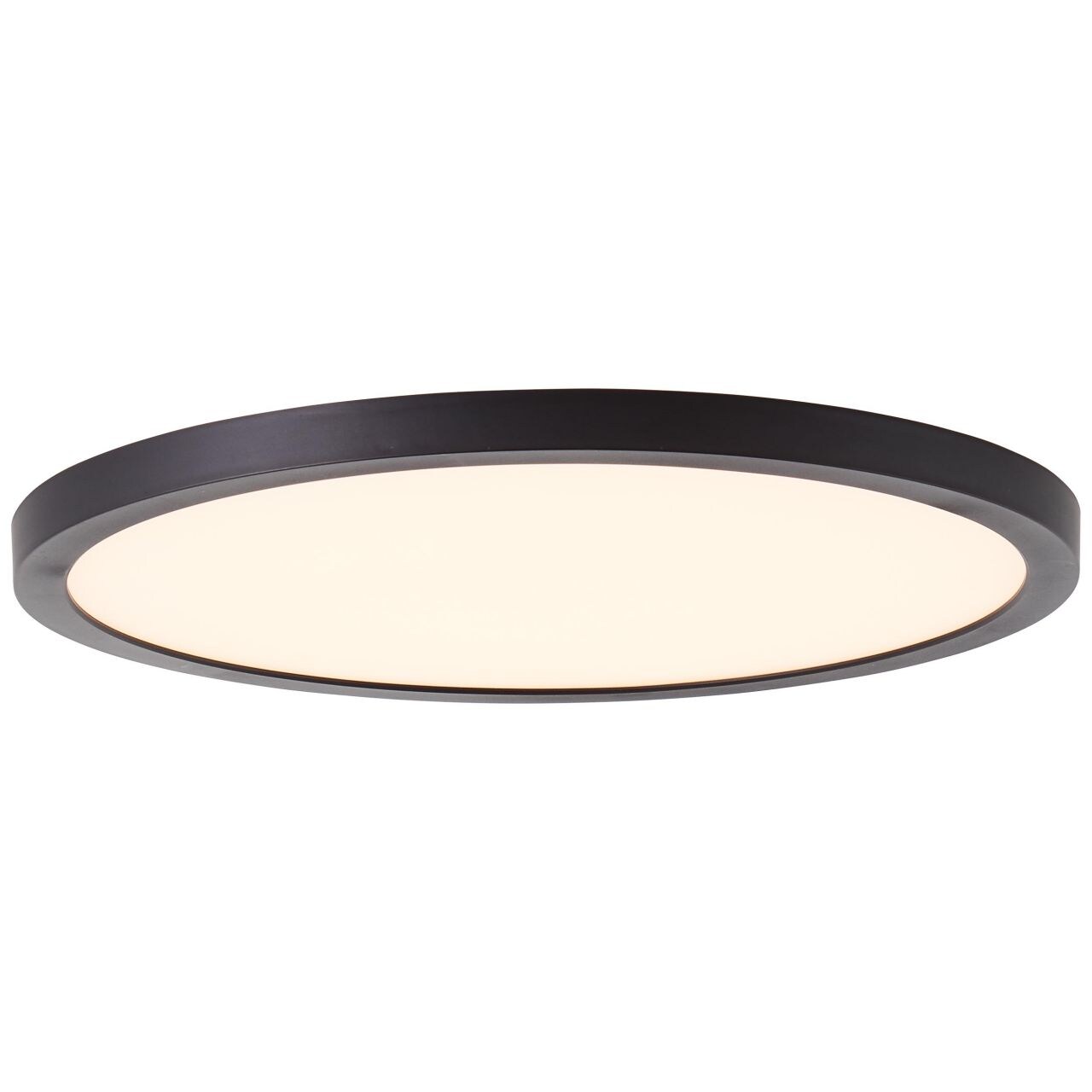 BRILLIANT Tuco LED Deckenaufbau-Paneel 25cm schwarz/weiß   1x LED integriert, 16W LED integriert, (Lichtstrom: 2100lm, Lichtfarbe: 2700K) | 04004353387487