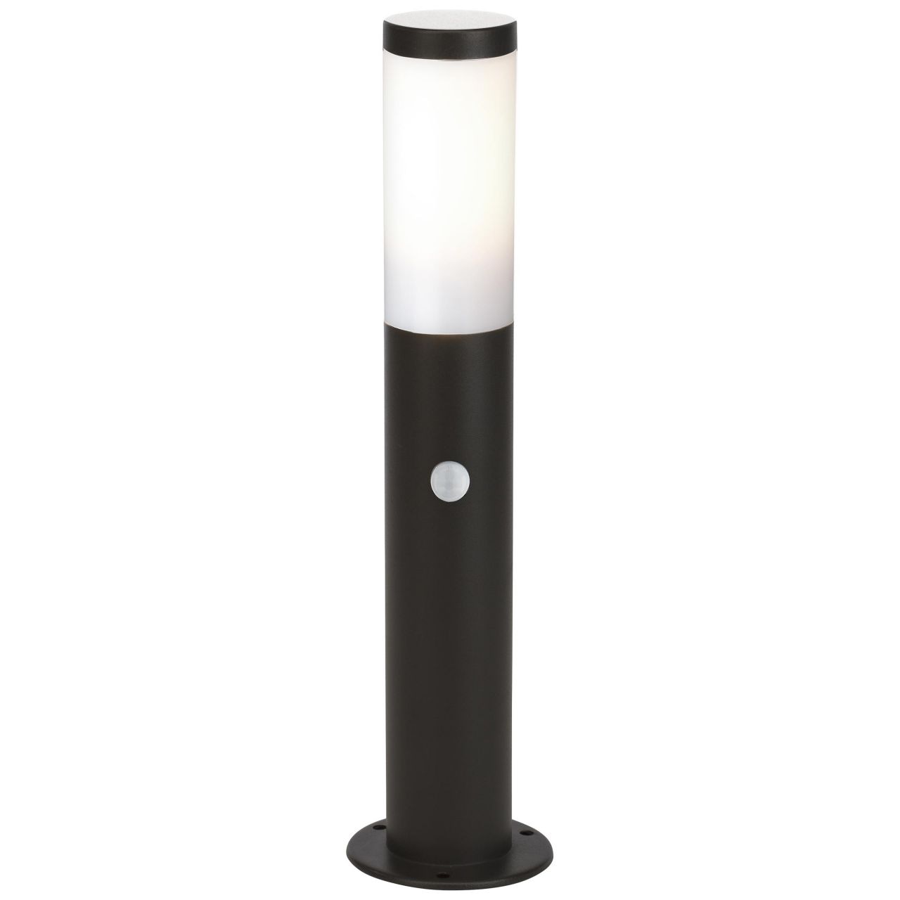 BRILLIANT Dody Außensockelleuchte 45cm Bewegungsmelder schwarz   1x A60, E27, 20W, geeignet für Normallampen (nicht enth