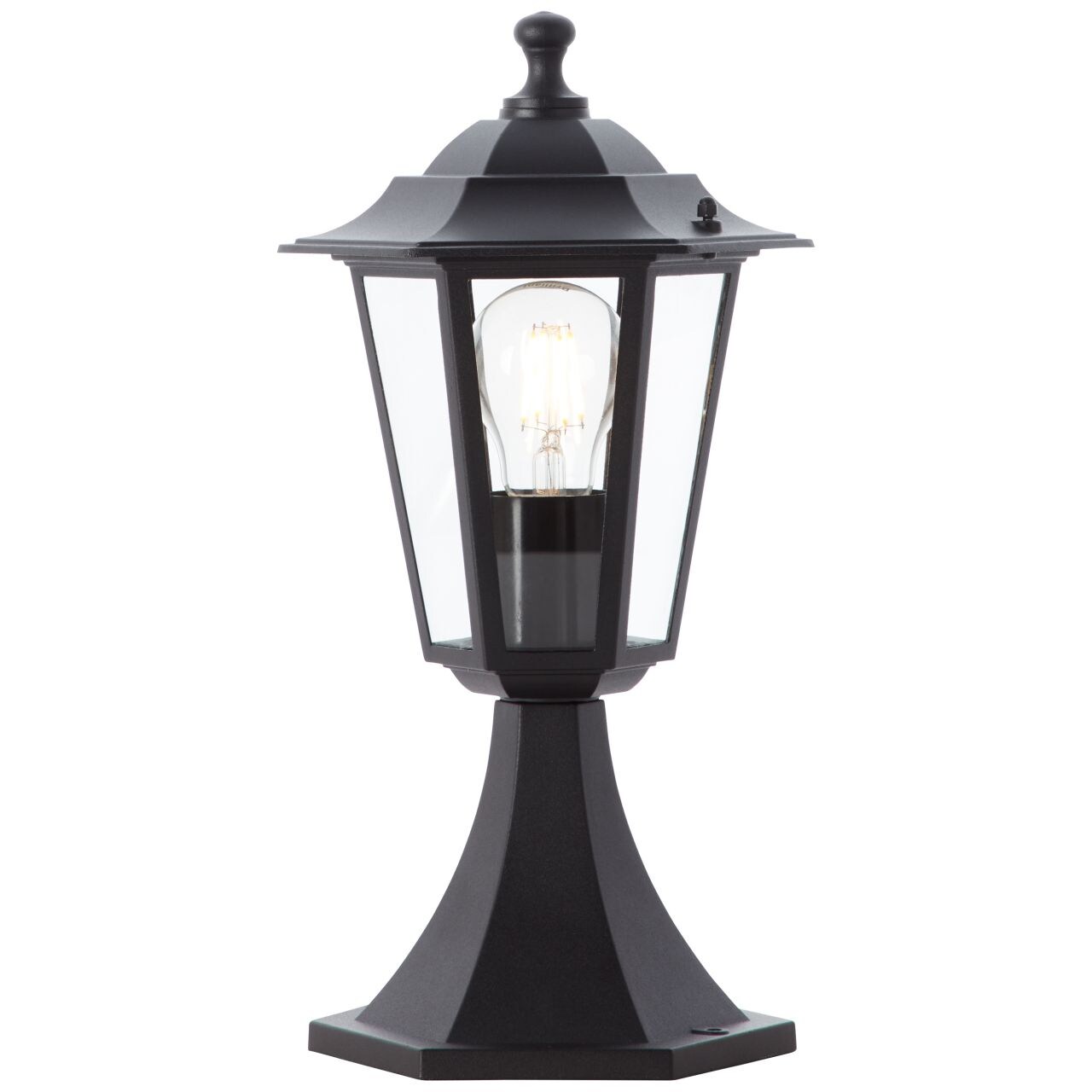 BRILLIANT Carleen Außensockelleuchte 36cm schwarz   1x A60, E27, 60W, geeignet für Normallampen (nicht enthalten) | 04004353349393