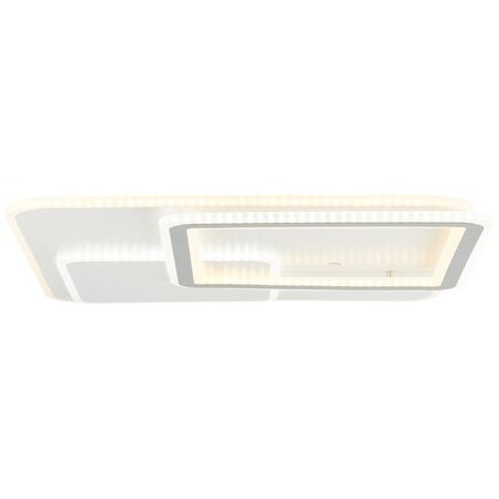 BRILLIANT Savare LED bei 1x 3800-4500K) 50x50cm Deckenleuchte integriert, Netto (Lichtstrom: 6100lm, kaufen LED 48W weiß/grau Lichtfarbe: LED online integriert, 