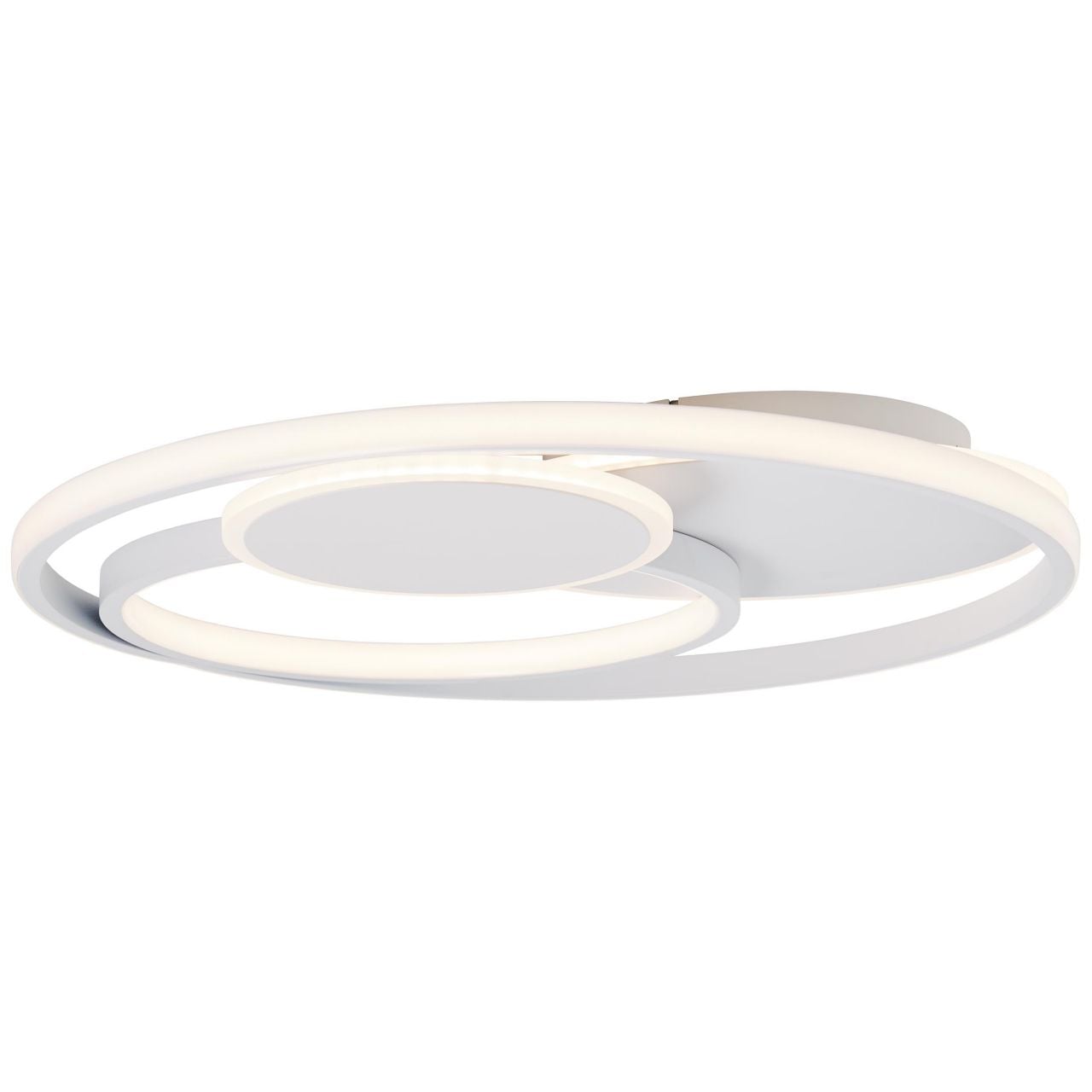 BRILLIANT Runda LED Deckenleuchte 50cm weiß matt 1x LED integriert, 43W LED integriert, (Lichtstrom: 5200lm, Lichtfarbe: 3000-6000K)