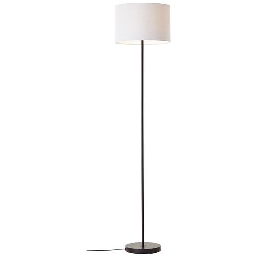 BRILLIANT Aike Standleuchte schwarz matt/grau | 1x A60, E27, 40W, geeignet f&uuml;r Normallampen (nicht enthalten) - Bild 1