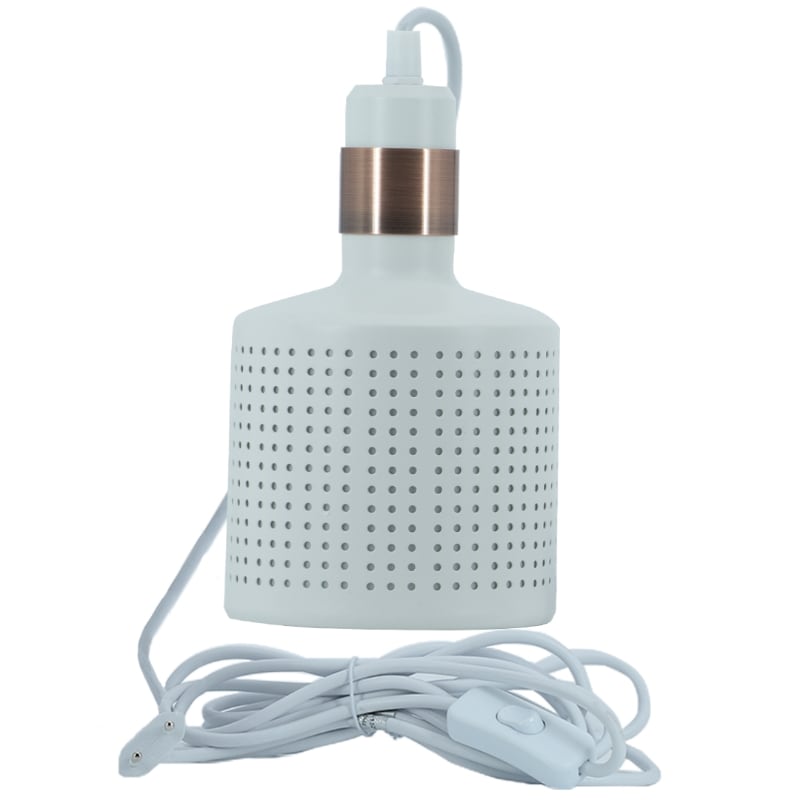 Venso EcoSolutions VEGA E27 Lampenschirm Wei&szlig;, Lampenschirm Metall, Venso Pflanzenlampe, E27 Pflanzenlampe, Lampenschirm E27, Tageslichtlampe f&uuml;r Pflanzen, Pflanzenlicht, LED Zimmerpflanze - Bild 1