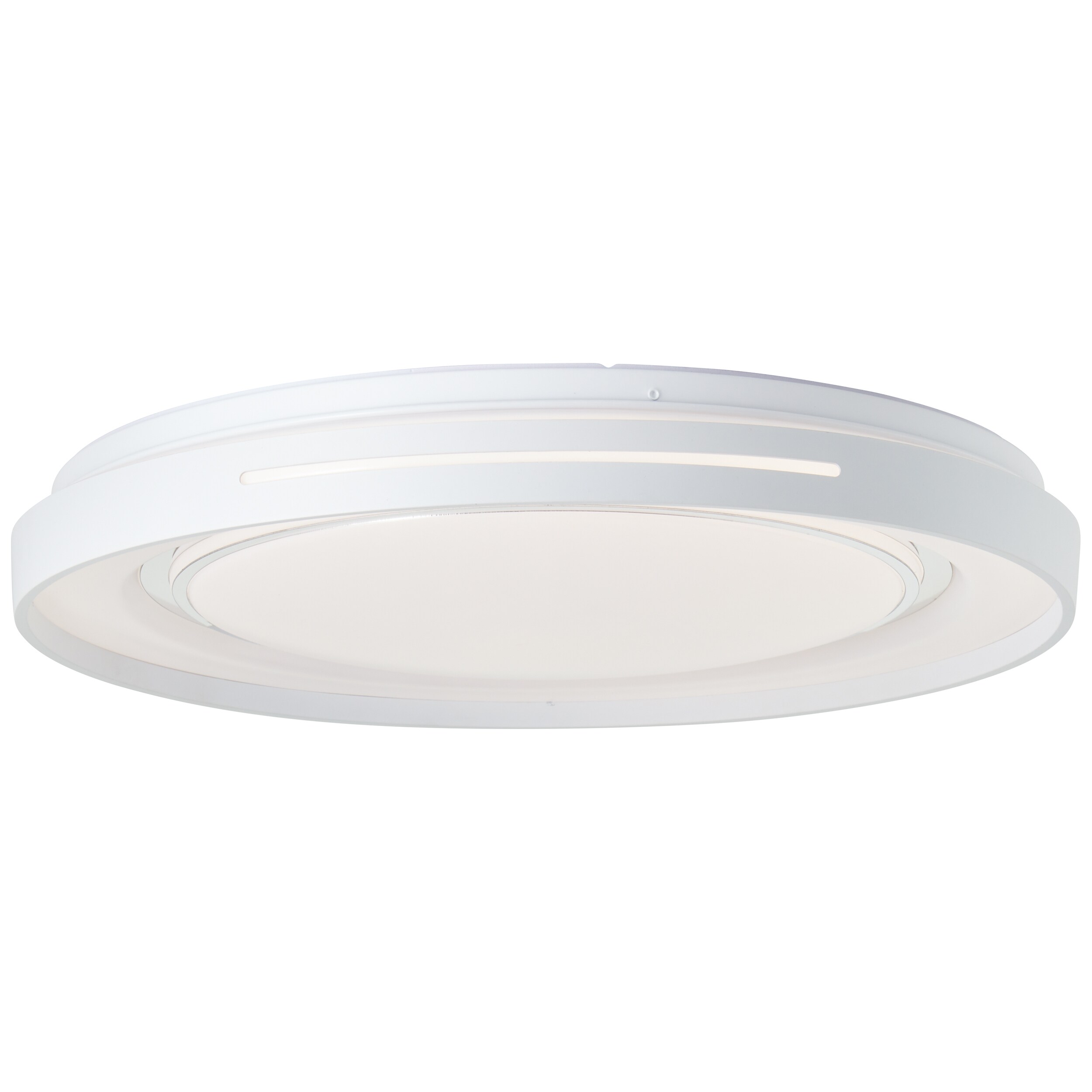 Brilliant Barty LED Wand- und Deckenleuchte 48cm wei&szlig;/chrom , Metall/Kunststoff , 1x 30 W LED integriert , (Lichtstrom: 2900lm , Lichtfarbe: 3000-6500K) - Bild 1