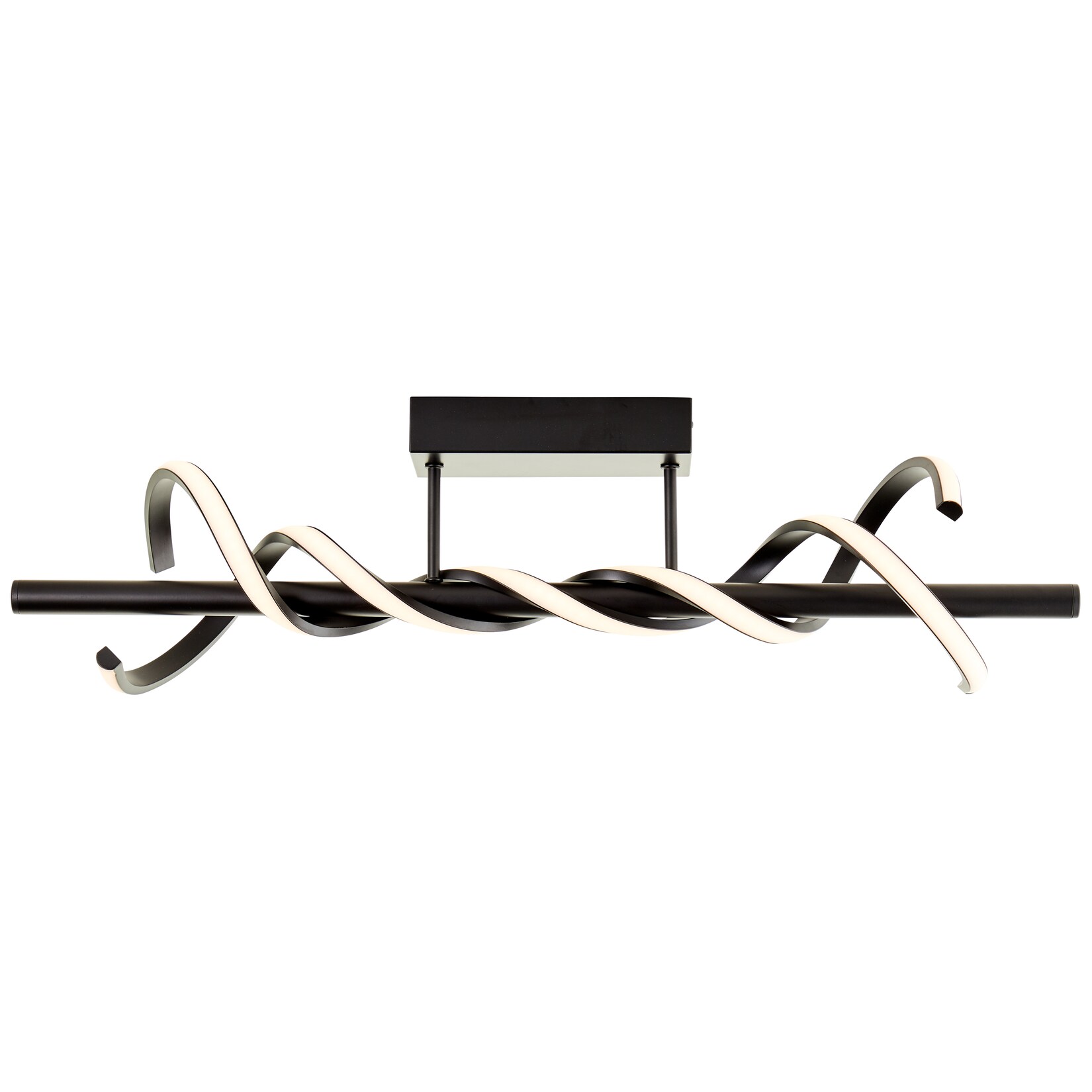 Brilliant Amalie LED Deckenleuchte 80cm schwarz, Metall/Kunststoff, 1x LED integriert, 16 W , (Lichtstrom: 2100lm, Lichtfarbe: 3000K) | 04004353411717