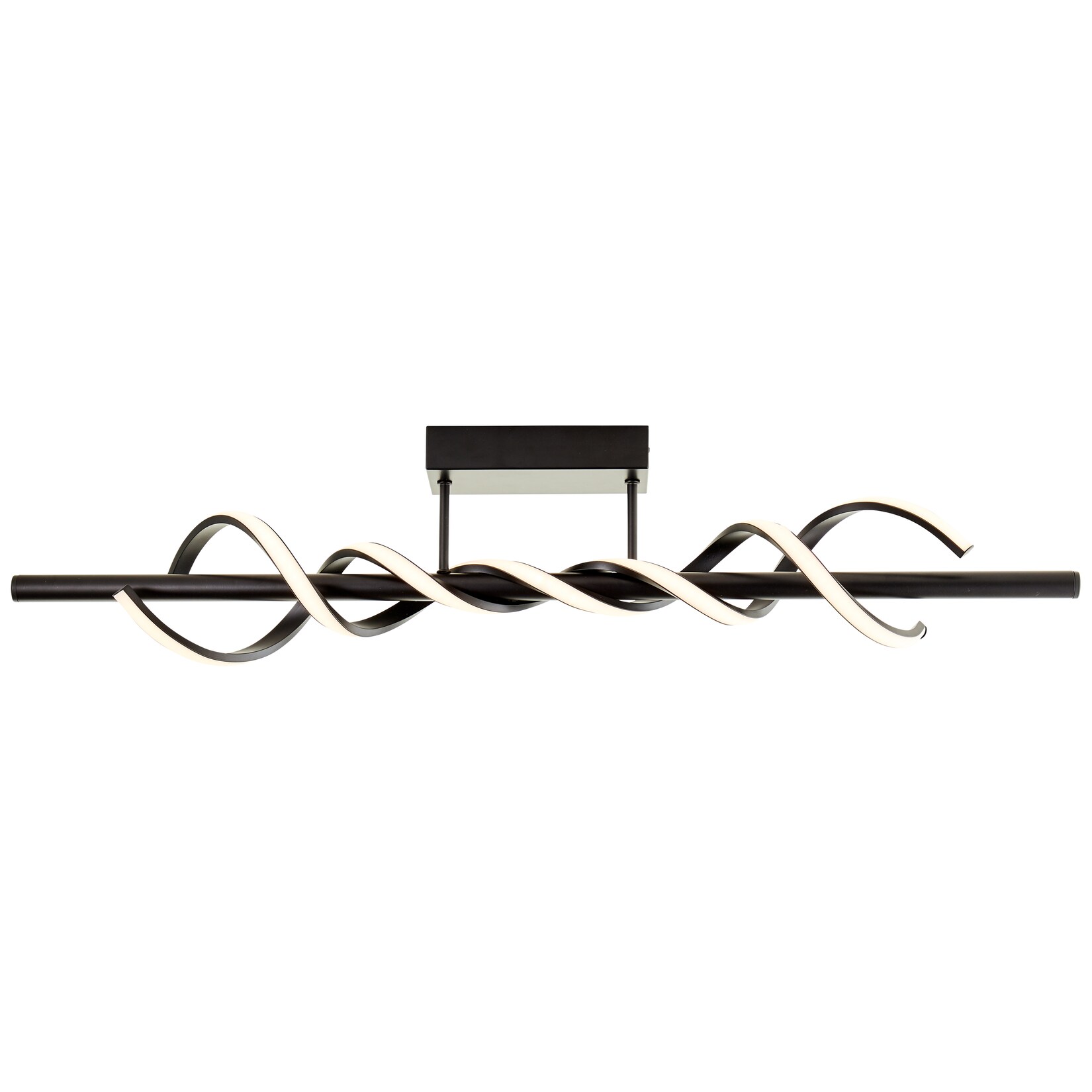 Brilliant Amalie LED Deckenleuchte 95cm schwarz, Metall/Kunststoff, 1x LED integriert, 20 W , (Lichtstrom: 2600lm, Lichtfarbe: 3000K) | 04004353411724