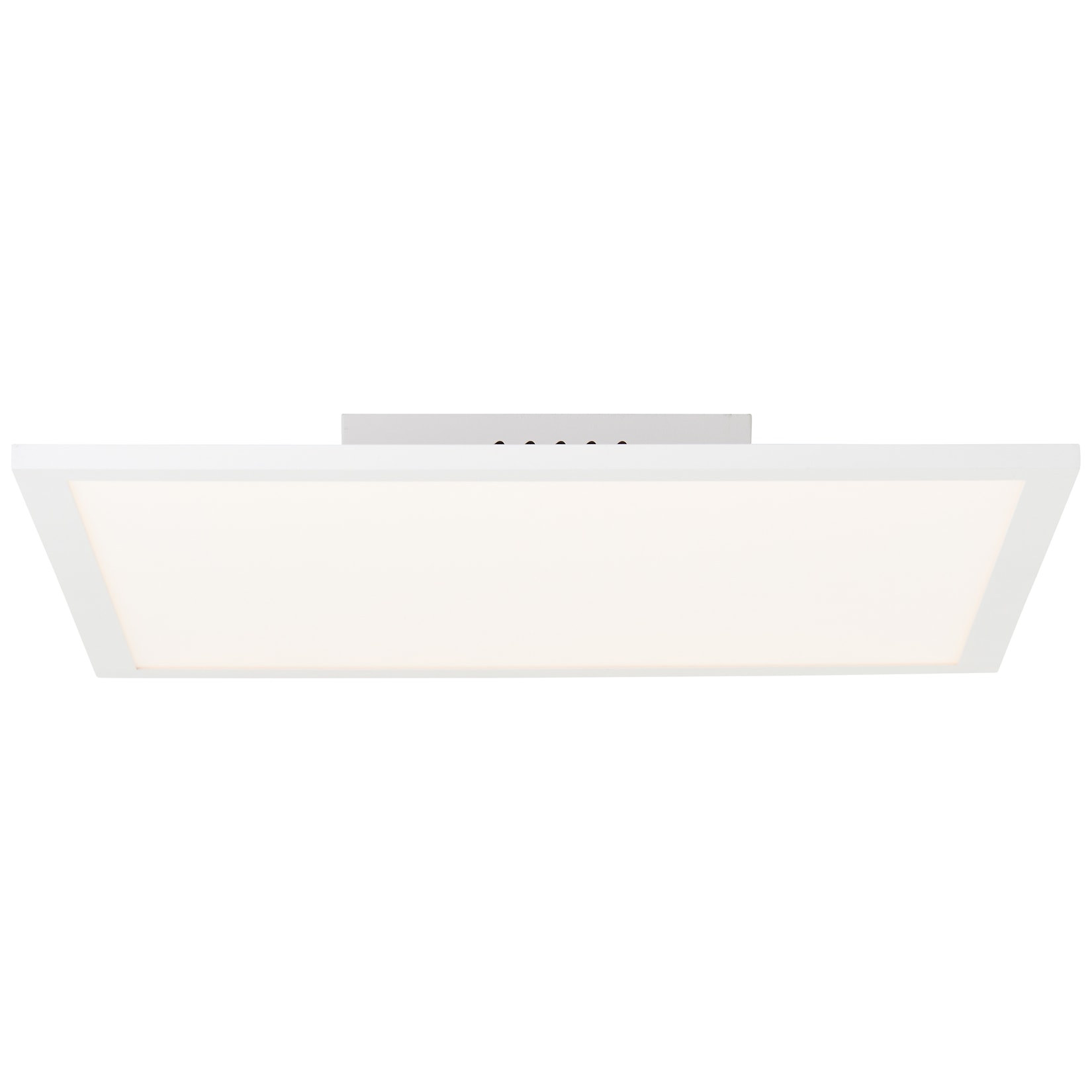 Brilliant Jacinda LED Deckenaufbau-Paneel 40x40cm sand weiß, Metall/Kunststoff, 1x 26 W LED integriert, (Lichtstrom: 230