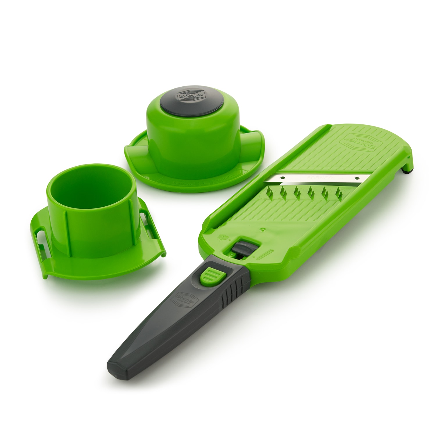 B&ouml;rner Multi Dicer Julienneschneider Zwiebelschneider d&uuml;nne Streifen Obst- und Gem&uuml;seschneider Multitool - Bild 1