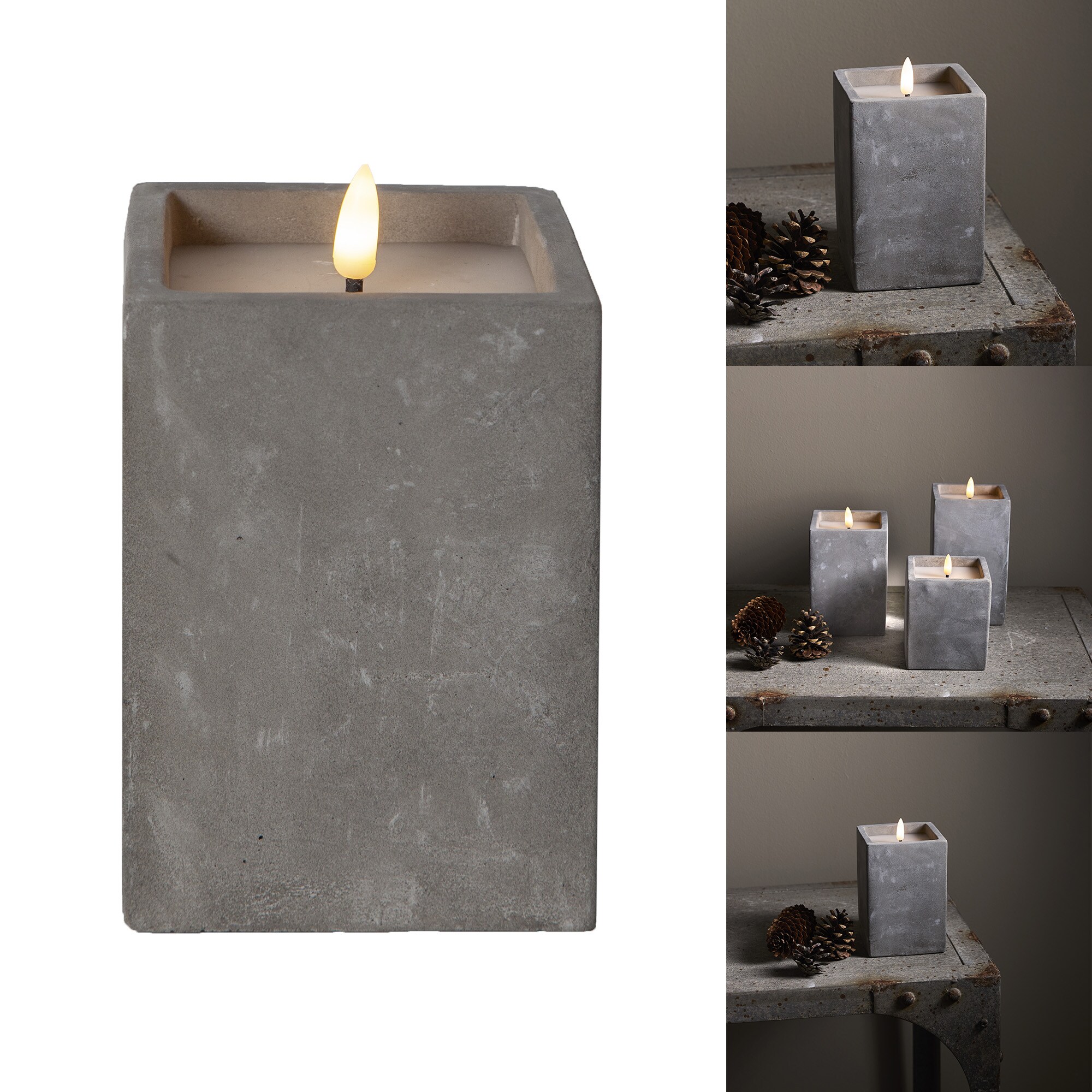Star Trading LED Kerzen mit Timerfunktion | LED Kerze mit Timer | LED Kerzen flackernde Flamme | Wei&szlig;e Kerzen Deko | Deko Kerzen | Kerzen Wei&szlig; | Elektrische Kerzen mit Batterie und Timerfunktion | Kerzen LED - Bild 1