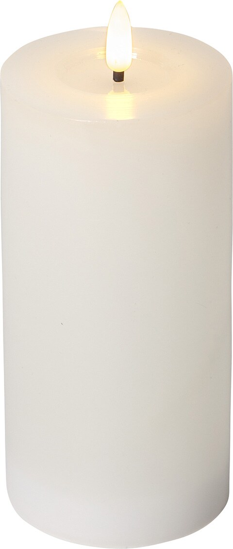 Star Trading LED Blockkerze Flamme Flow aus Wachs 17,5cm - Bild 1