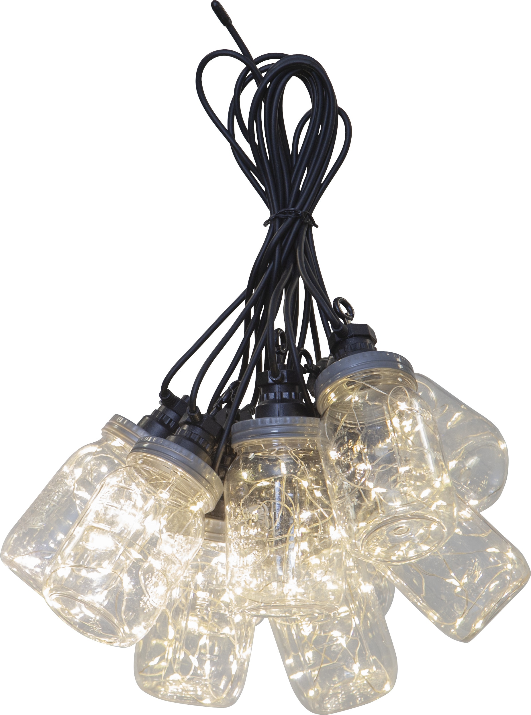 Star Trading LED Lichterkette au&szlig;en | 9,50M | Garten Deko Drau&szlig;en | Lichterkette Innen | Balkon Lichterkette Outdoor | Lichterkette au&szlig;en Strom | Outdoor Lichterkette | Outdoor Lampe | Beleuchtung Garten - Bild 1